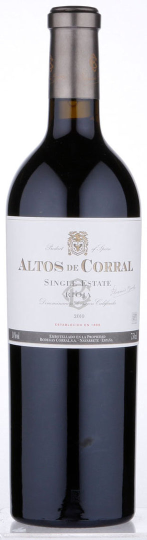 2010 Don Jacobo Altos de Corral Single Estate Reserva Rioja